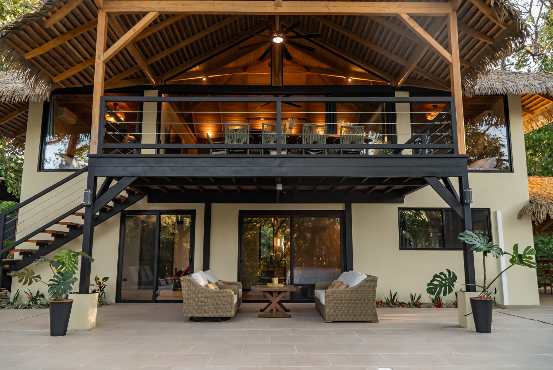 Open-air living at Eden Tropical Retreat